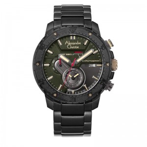 Alexandre Christie AC 6627 Black Ivory Steel MCBIPBAIV